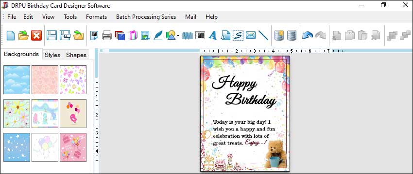 Birthday Card Designer Software