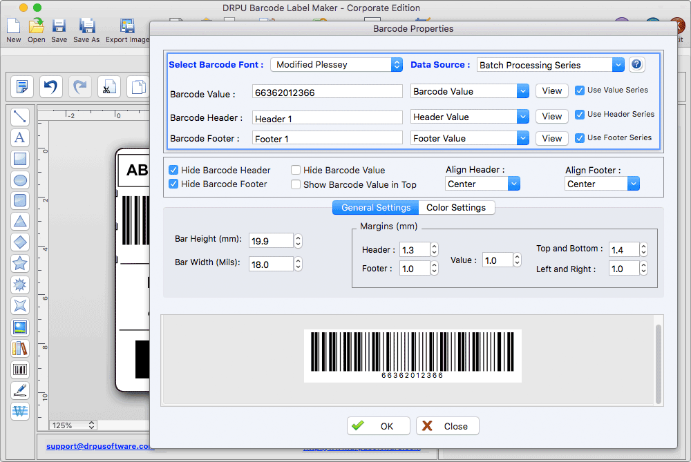 Barcode download the last version for mac