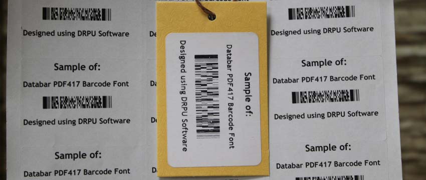 Databar PDF417 barcodes an ideal choice for businesses that need to store