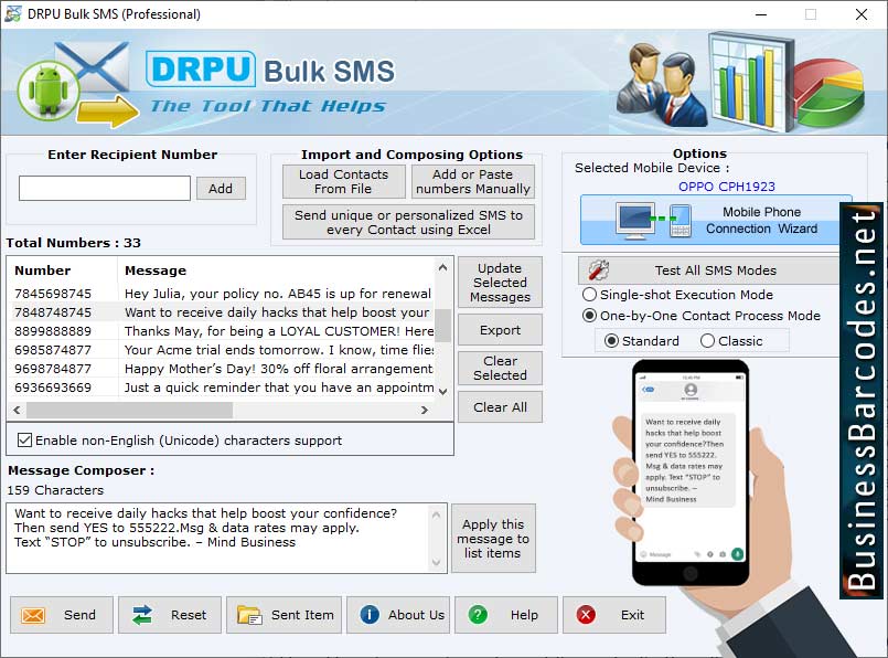 Windows 8 Integrated Software for Bulk SMS full