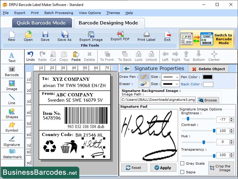 Multiple Barcode Creator Program software