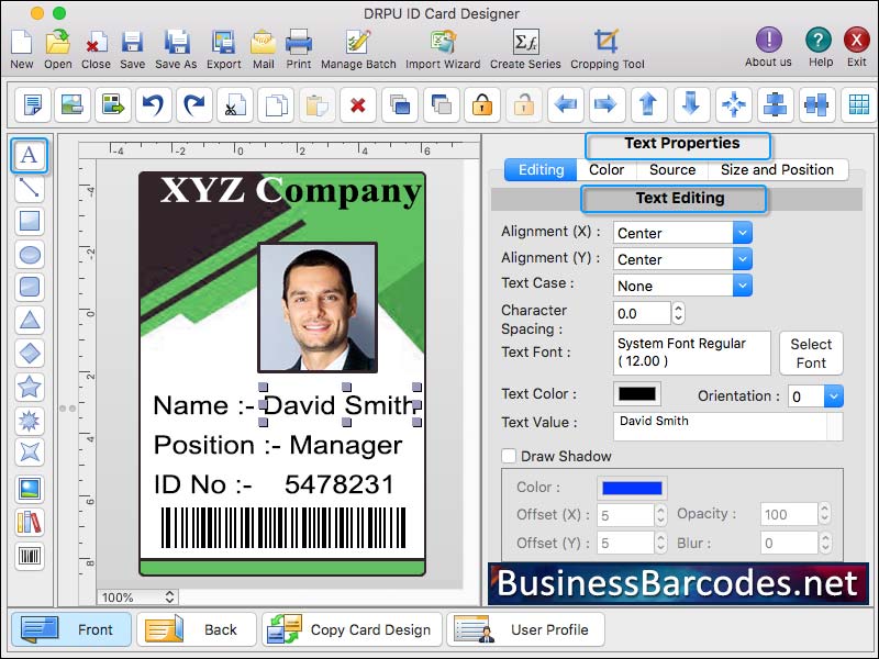 Online ID Badges for Mac software