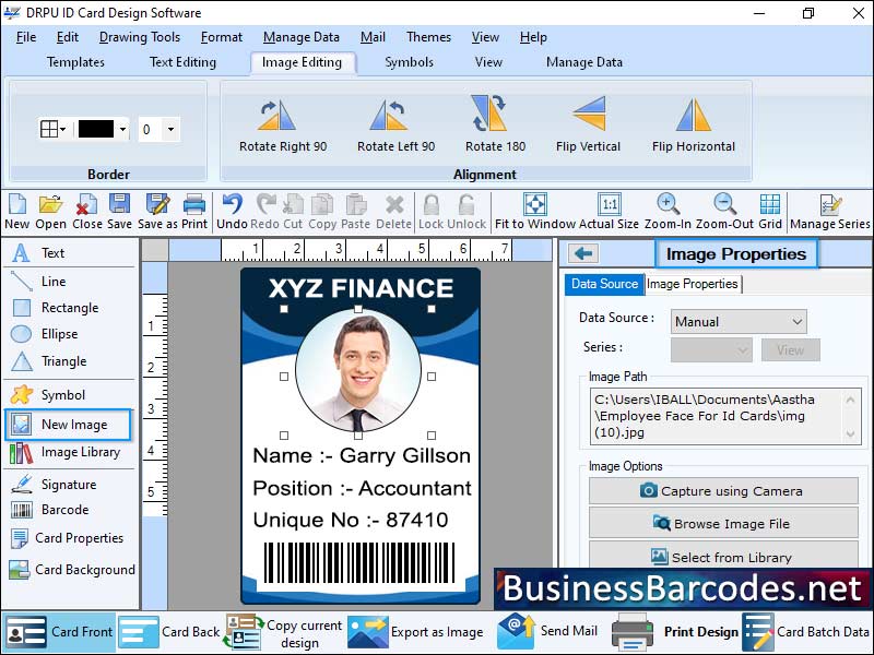 Professional ID Badge Design Software software
