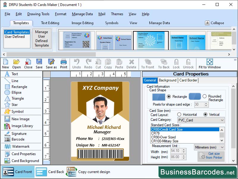 Upgraded Software for ID Card software