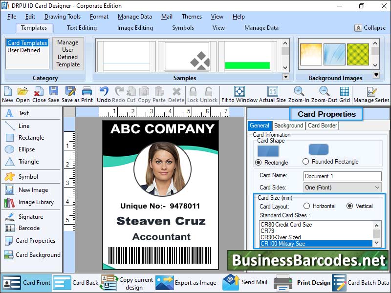 Mac ID Card Maker Software software
