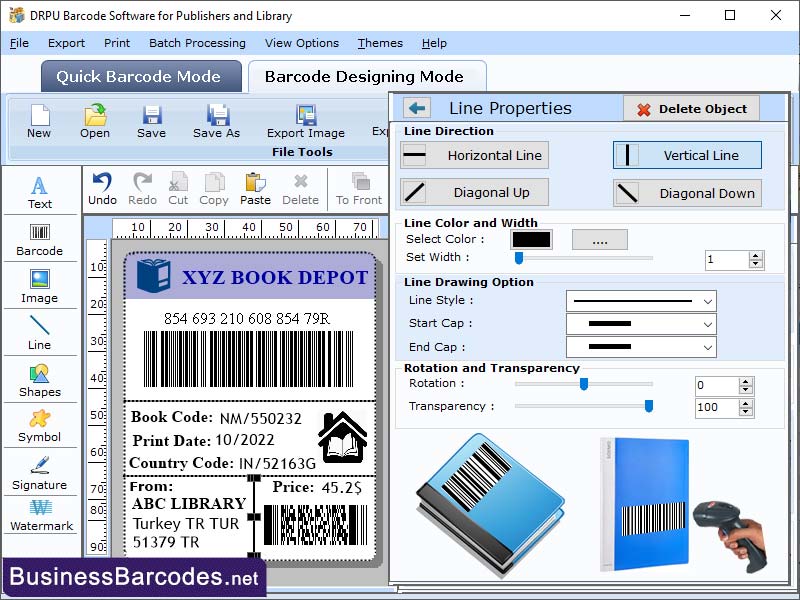 Library Barcode Label Tools 5.9.6.2 full