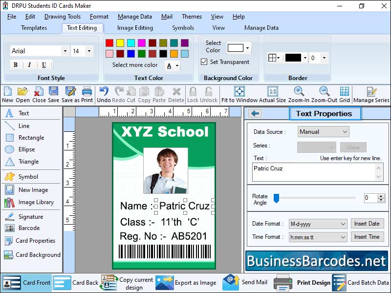 Software for Student Entry Card 7.8.0.9 full