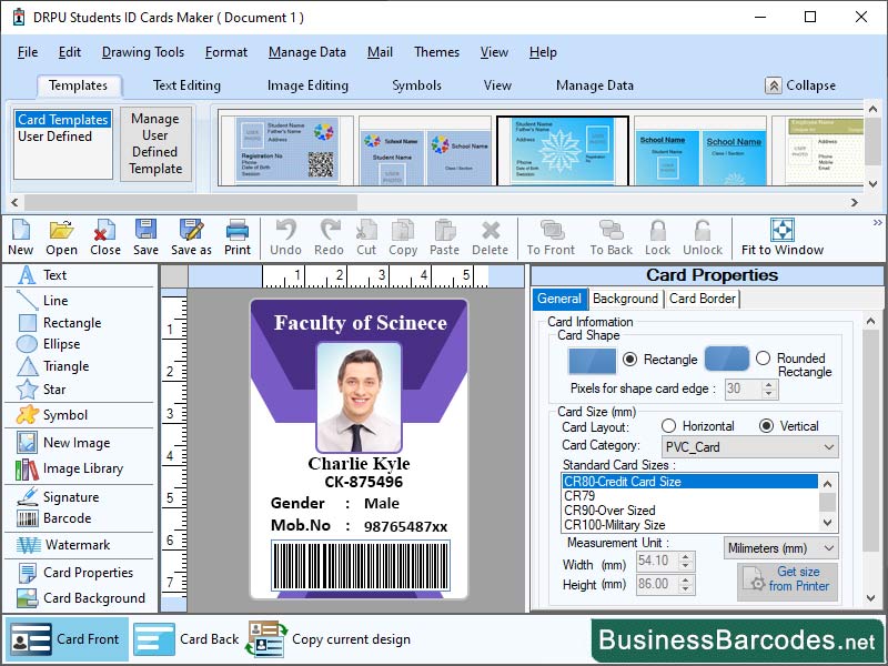 ID Badge Designing Software software