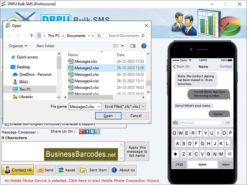 Bulk SMS Messaging and Marketing Tool screenshot