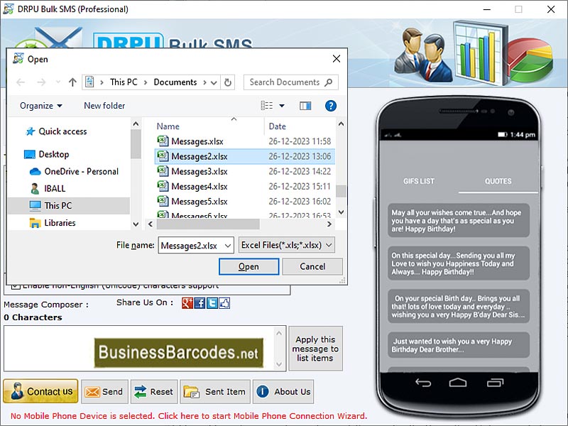 Bulk SMS Messenger Application 4.2.7.8 full