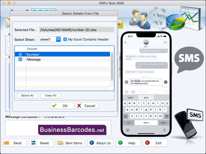 SMS Sender Application for Mac 7.8.9.6 full