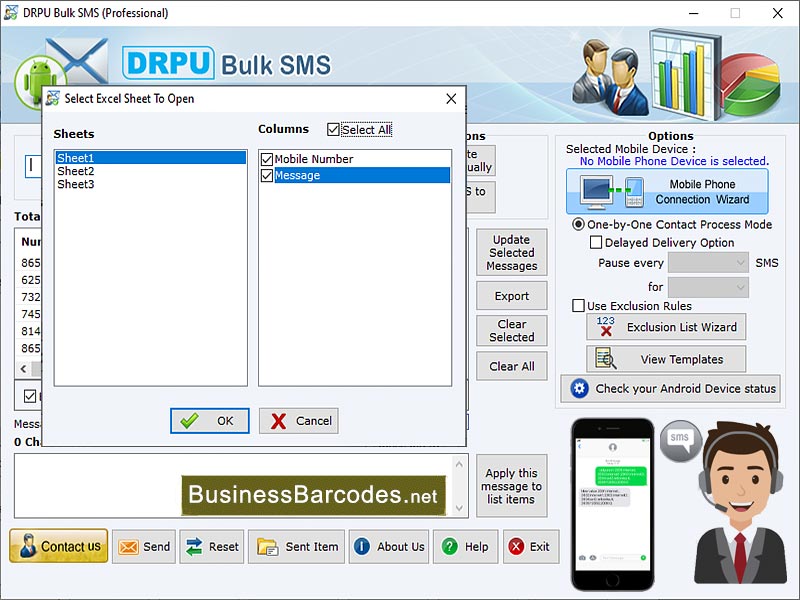 Bulk SMS Text Messenger Software software